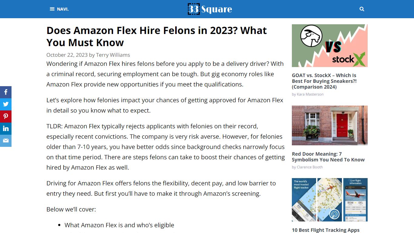 Does Amazon Flex Hire Felons in 2023? What You Must Know